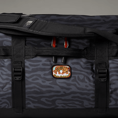 The North Face Base Camp Duffel S 50L - Recycled Polyester TNF Black TNF Tiger Stripe Print Bags