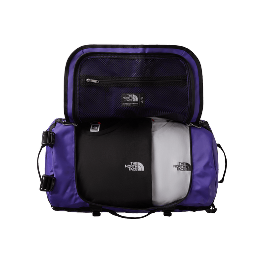 The North Face Base Camp Duffel S 50L - Recycled Polyester Peak Purple Black Bags