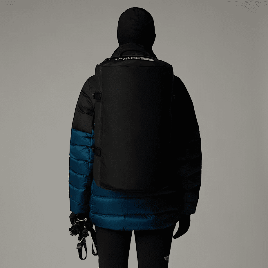 The North Face Base Camp Duffel S 50L - Recycled Polyester TNF Black TNF Tiger Stripe Print Bags