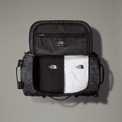 The North Face Base Camp Duffel S 50L - Recycled Polyester TNF Black TNF Tiger Stripe Print Bags