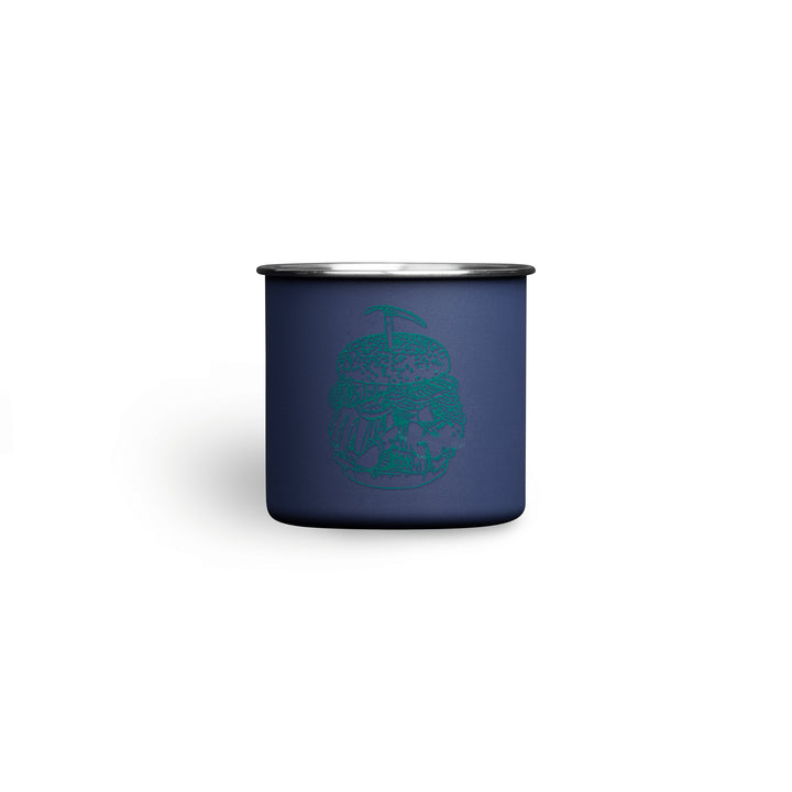 Beavy Cup Cutlery Picture Organic Blue 