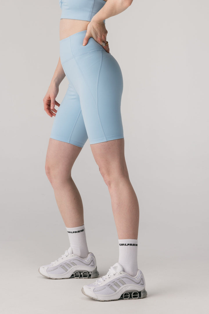 Bike Shorts - Made from recycled plastic bottles Pants Girlfriend Collective 