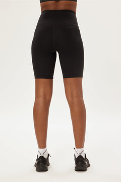 Girlfriend Collective Bike Shorts - Made from recycled plastic bottles Black Pants