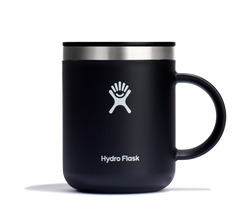 Hydro Flask Mug 0.35l/12oz - BPA-free Stainless Steel Black Cutlery