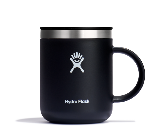 Hydro Flask Mug 0.35l/12oz - BPA-free Stainless Steel Black Cutlery