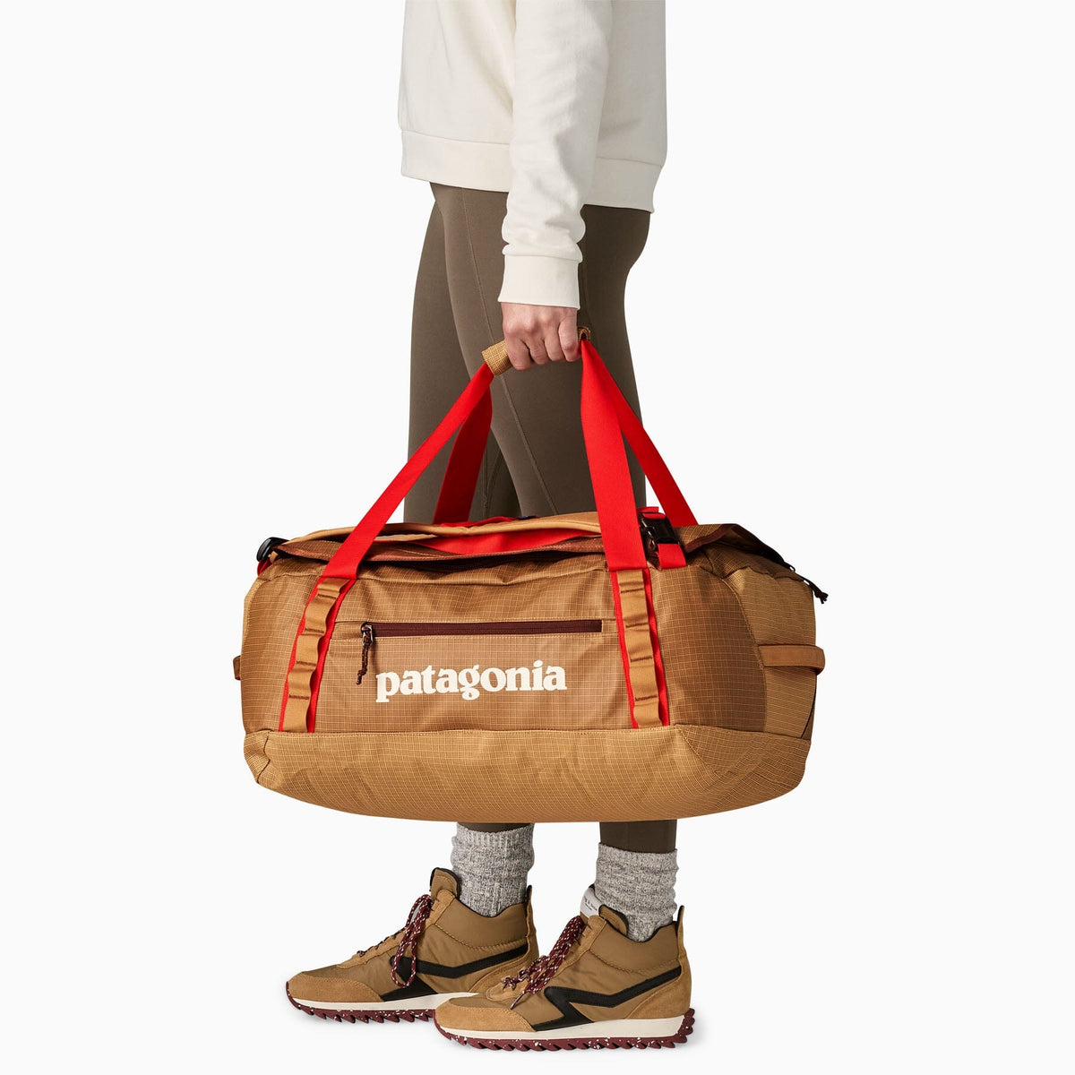 Patagonia Black Hole Duffel 40L - 100% postconsumer recycled polyester Talon Gold Bags