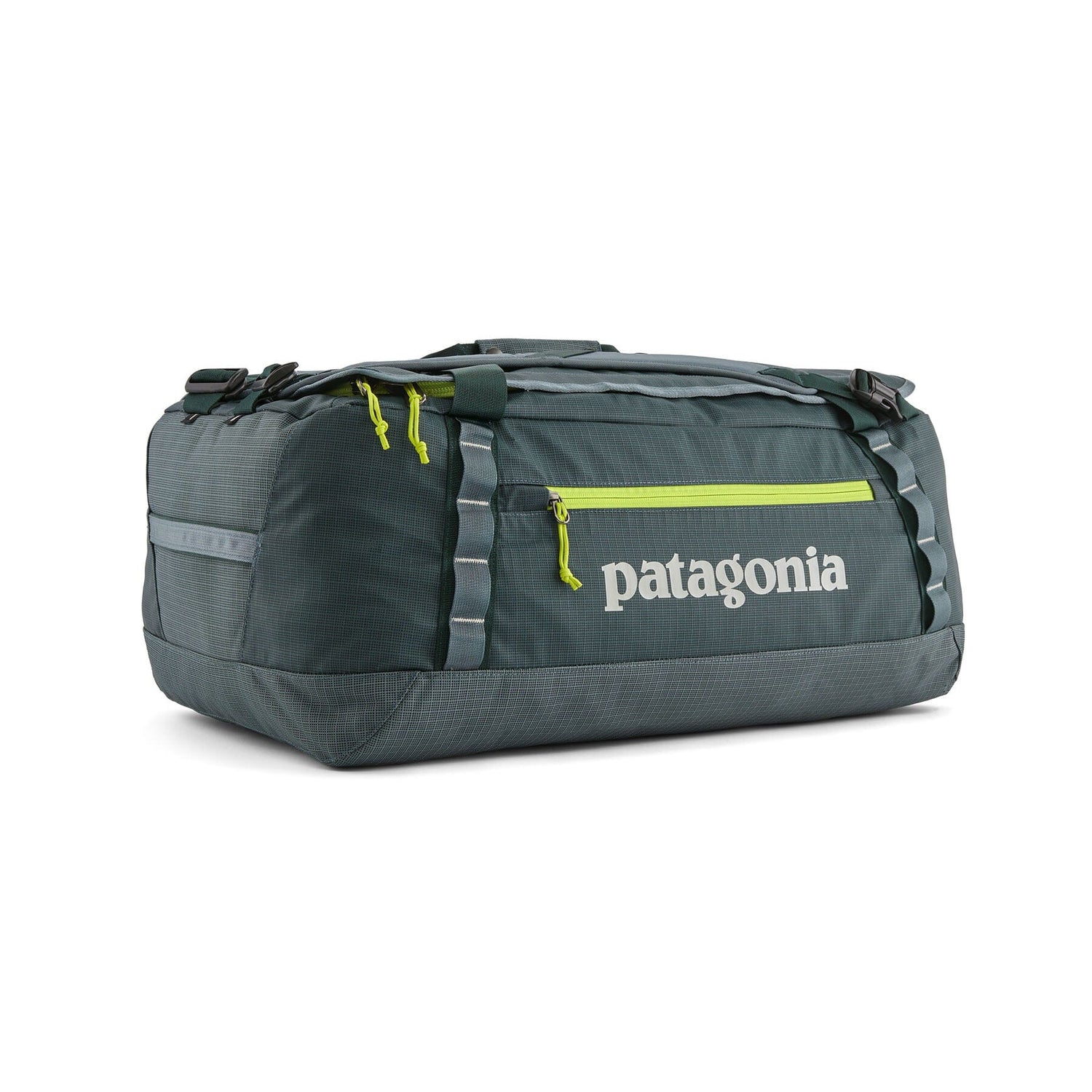 Patagonia Black Hole Duffel 55L - 100% postconsumer recycled polyester Nouveau Green Bags