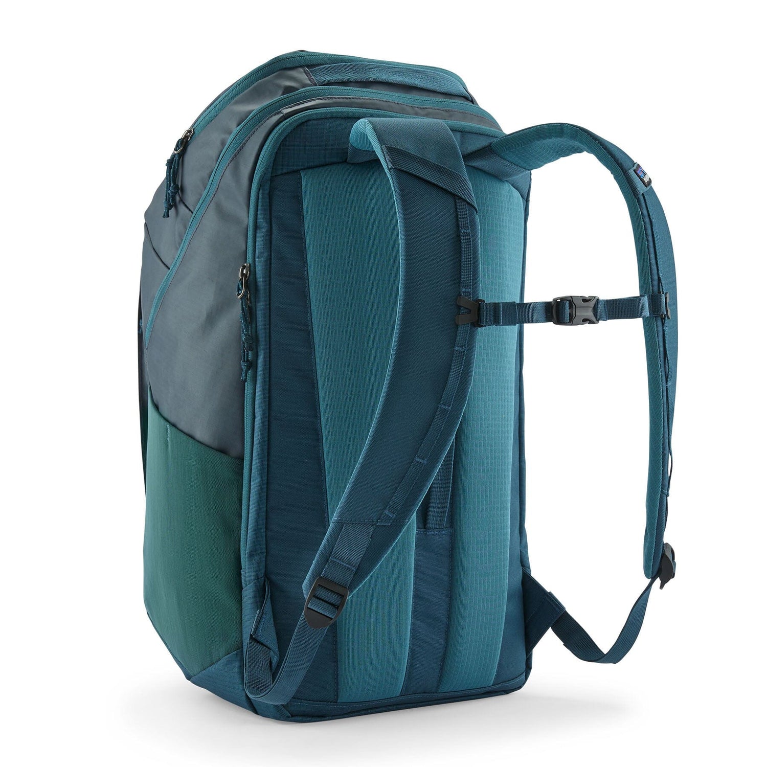 Patagonia Black Hole Pack 32L - 100% Recycled Polyester Tidal Teal w Luminous Pink Bags