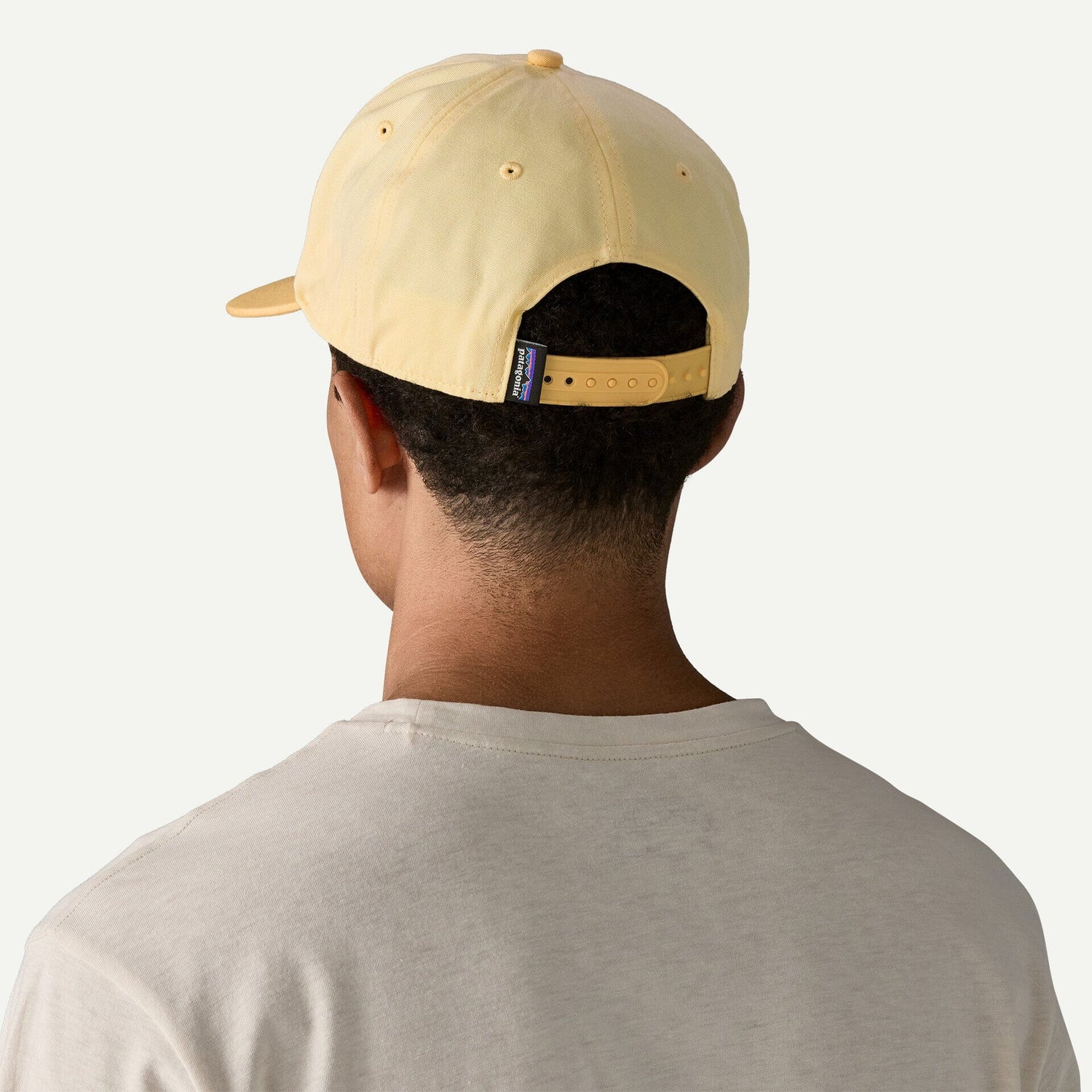 Patagonia Boardshort Label Funfarer Cap - Organic Cotton Buttercup Yellow Headwear
