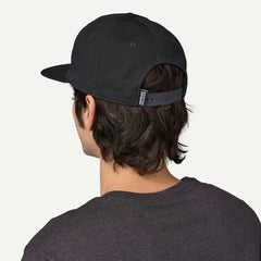 Patagonia Boardshort Label Funfarer Cap - Organic Cotton Black Headwear