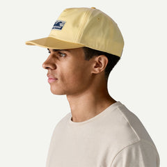Patagonia Boardshort Label Funfarer Cap - Organic Cotton Buttercup Yellow Headwear