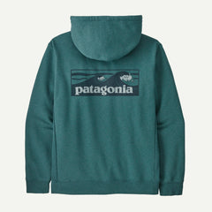 Patagonia Boardshort Logo Uprisal Hoody - Recycled polyester & recycled cotton fleece Wetland Blue Shirt