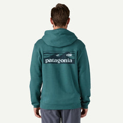 Patagonia Boardshort Logo Uprisal Hoody - Recycled polyester & recycled cotton fleece Wetland Blue Shirt