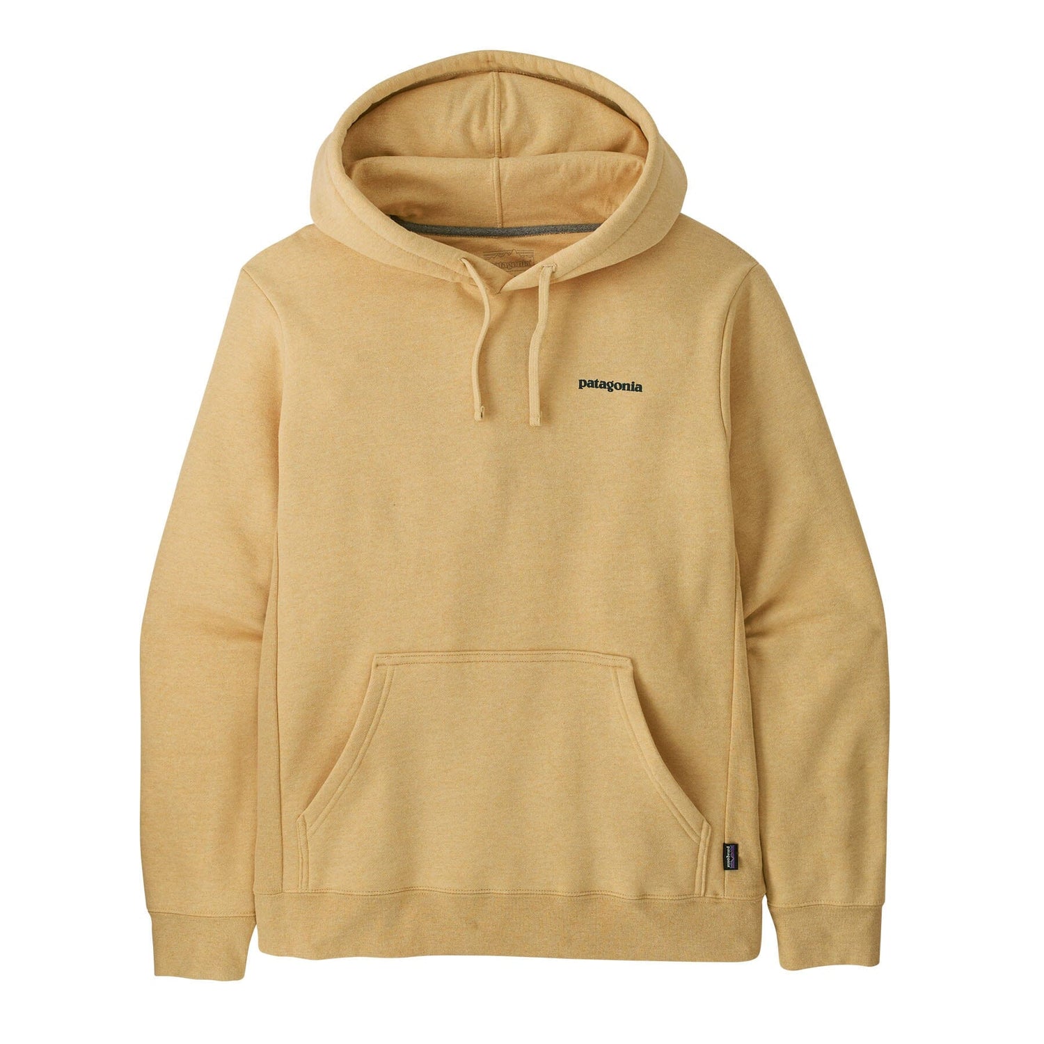 Patagonia Boardshort Logo Uprisal Hoody - Recycled polyester & recycled cotton fleece Beeswax Tan Shirt