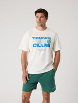 Borg Classic Print T-Shirt - Tofu