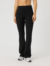 Borg Flare Tights - Svart skönhet