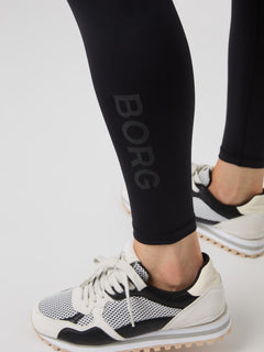 Björn Borg Borg Logo Tights Black Beauty Pants