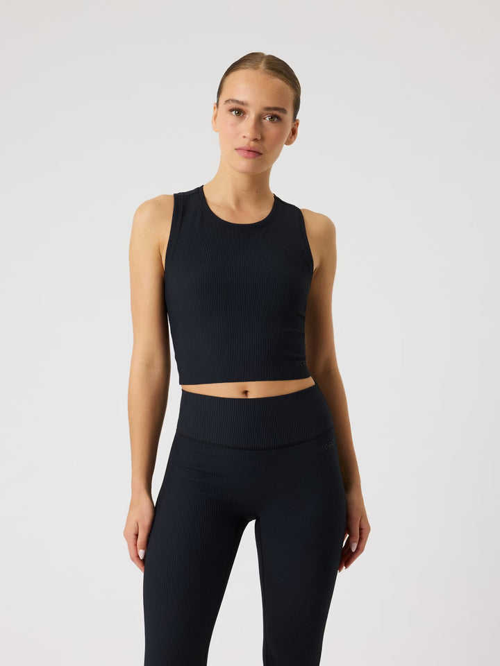 Borg Ribbed Cropped Tank Top Shirt Björn Borg 