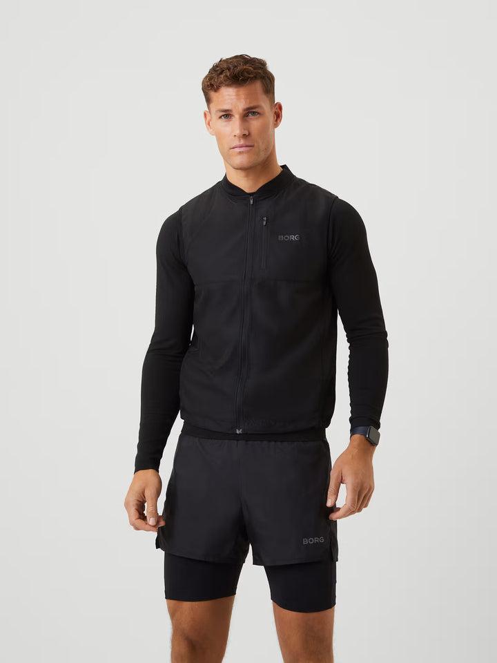 Borg Running Vest Ripstop Shirt Björn Borg Black Beauty S