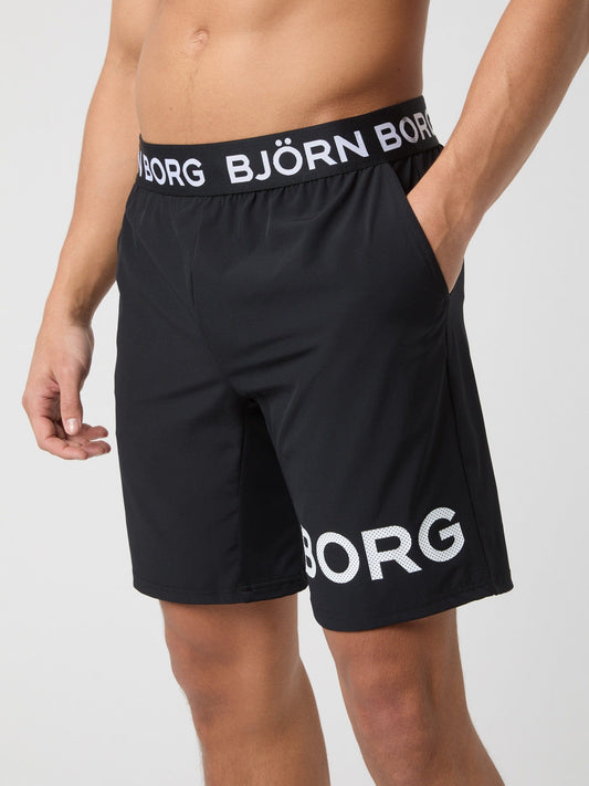 Björn Borg Borg Shorts 9" Black Beauty Shorts