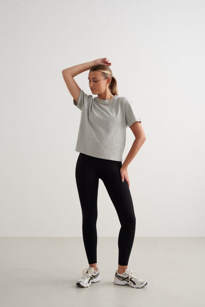 Boxy T-Shirt Tops Aimn