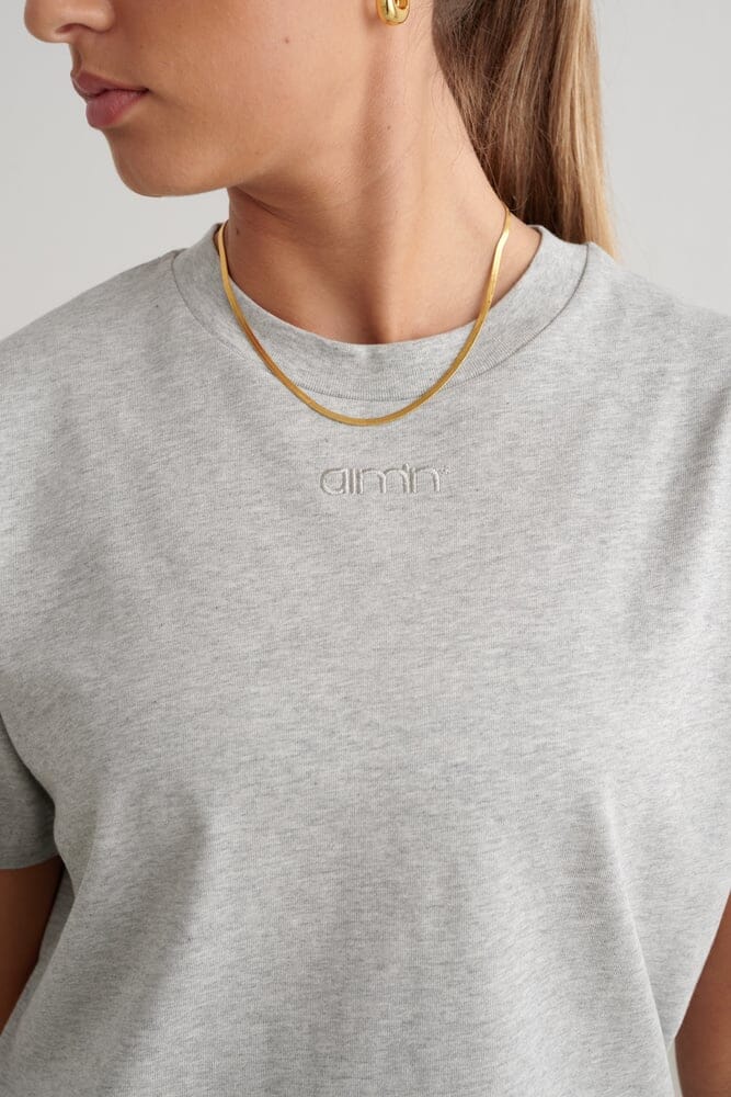 Boxy T-Shirt Tops Aimn