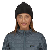 Patagonia Brodeo Beanie - Recycled Wool & recycled Nylon Black Headwear