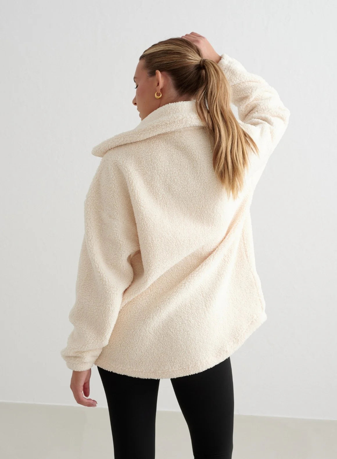Aimn - Pile Jacket - Weekendbee - sustainable sportswear