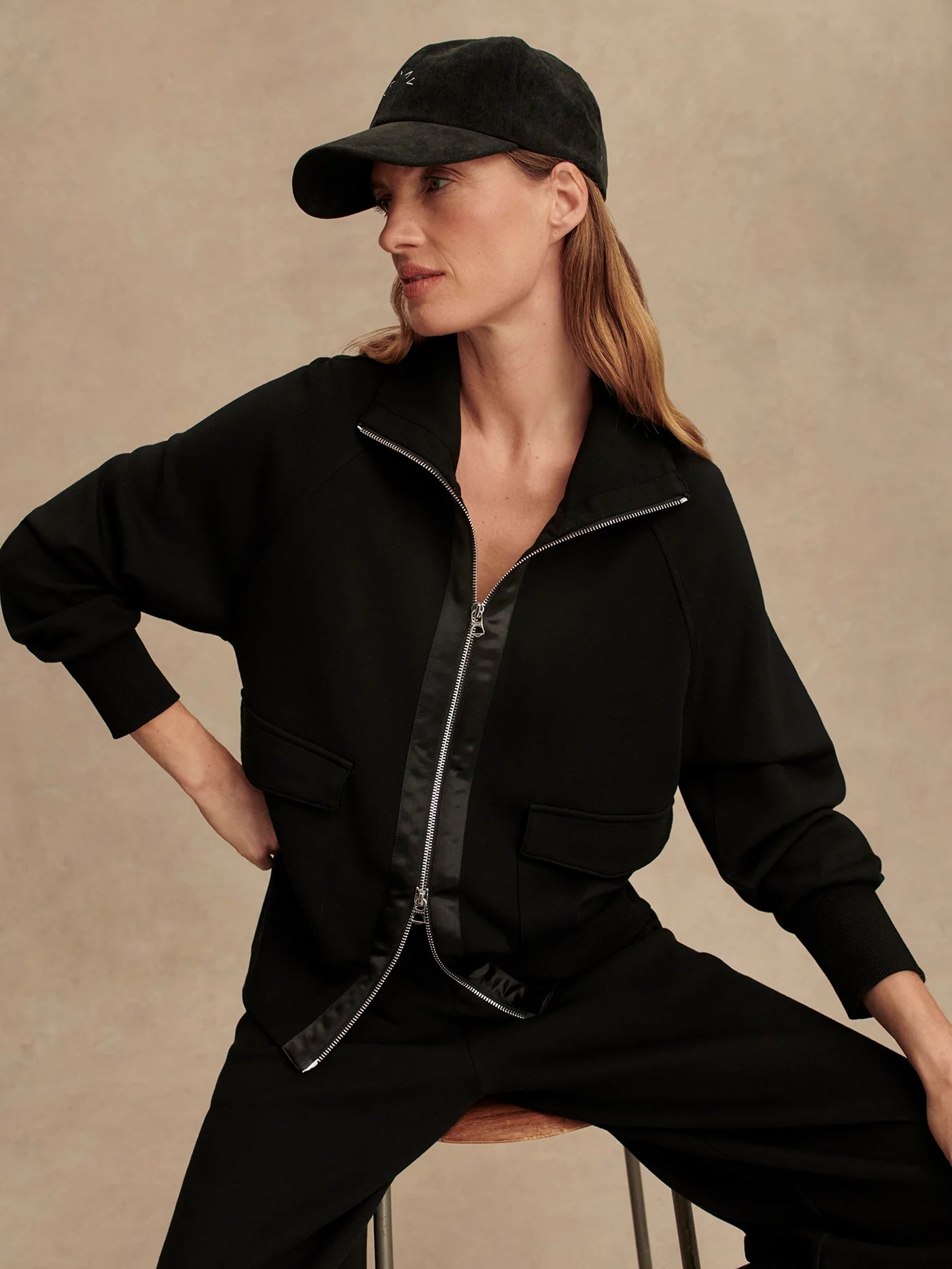 Varley - Roxbury Zip-Through Sweat - Weekendbee - sustainable sportswear