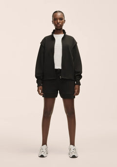 Casall Aria Full Zip Black Shirt Casall