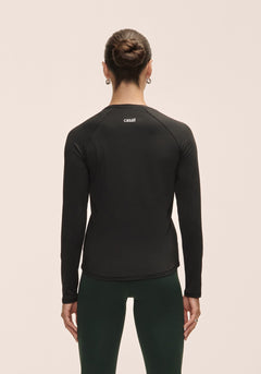 Casall Essential Long Sleeve Black Shirt Casall
