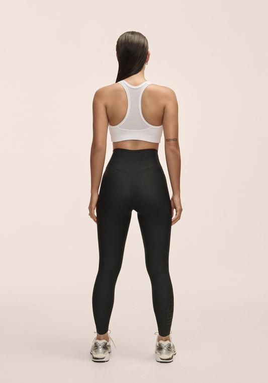 Casall Casall Graphic High Waist Tights Black Pants