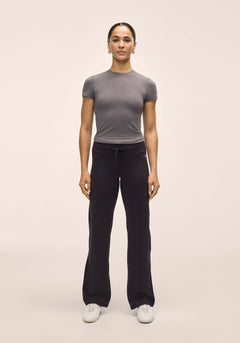 Casall Casall Jersey Straight Pant Black Pants