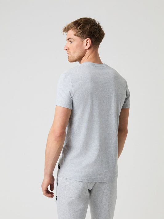 Björn Borg Centre T-Shirt Light Grey Melange Shirt