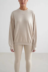 Camisola confortável em modal - Cafe Au Lait