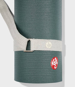 Manduka Commuter Mat Carrier - Made From Natural Cotton Heather Grey Bliss Yoga equipment