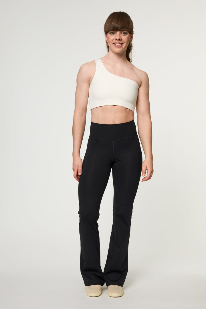 Compressive Flare Legging Pants Girlfriend Collective