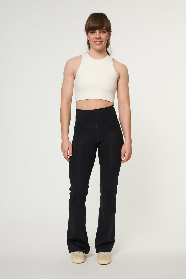 Compressive Flare Legging Pants Girlfriend Collective