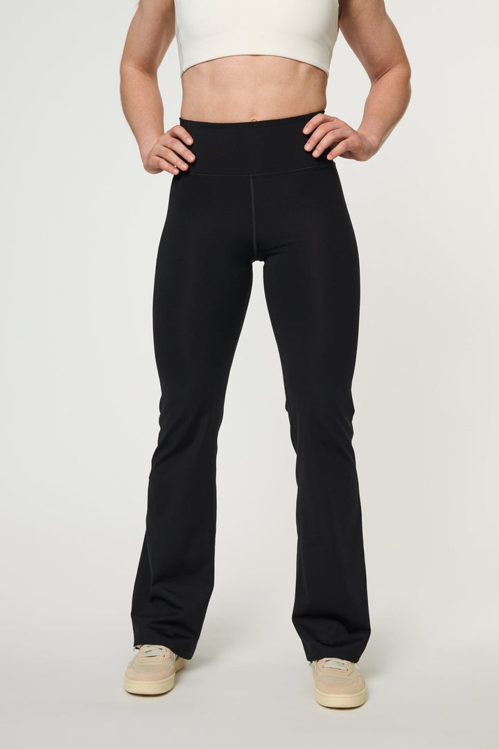 Compressive Flare Legging Pants Girlfriend Collective