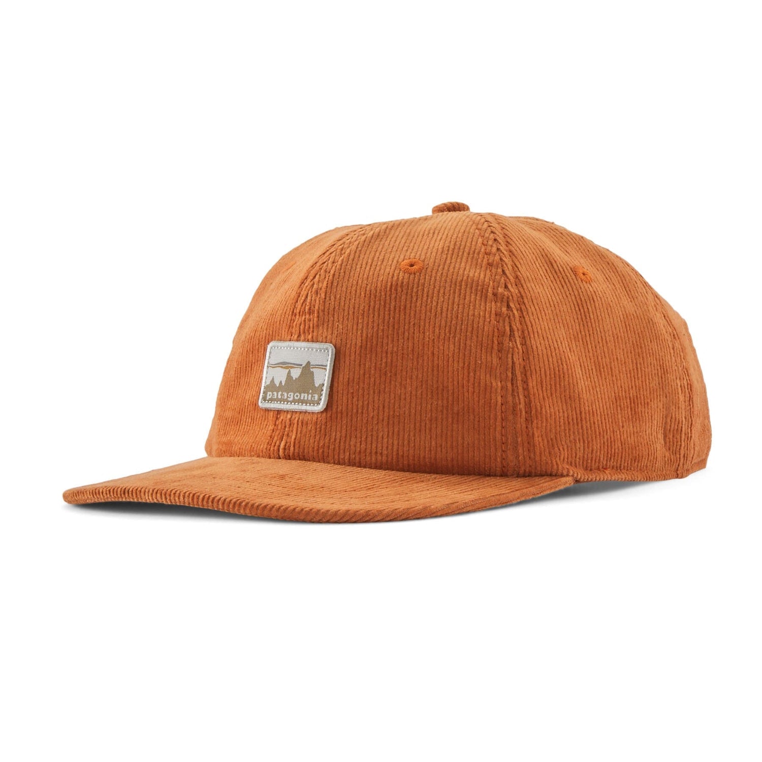 Patagonia Corduroy Cap - Organic Cotton '73 Skyline: Robin Brown Headwear