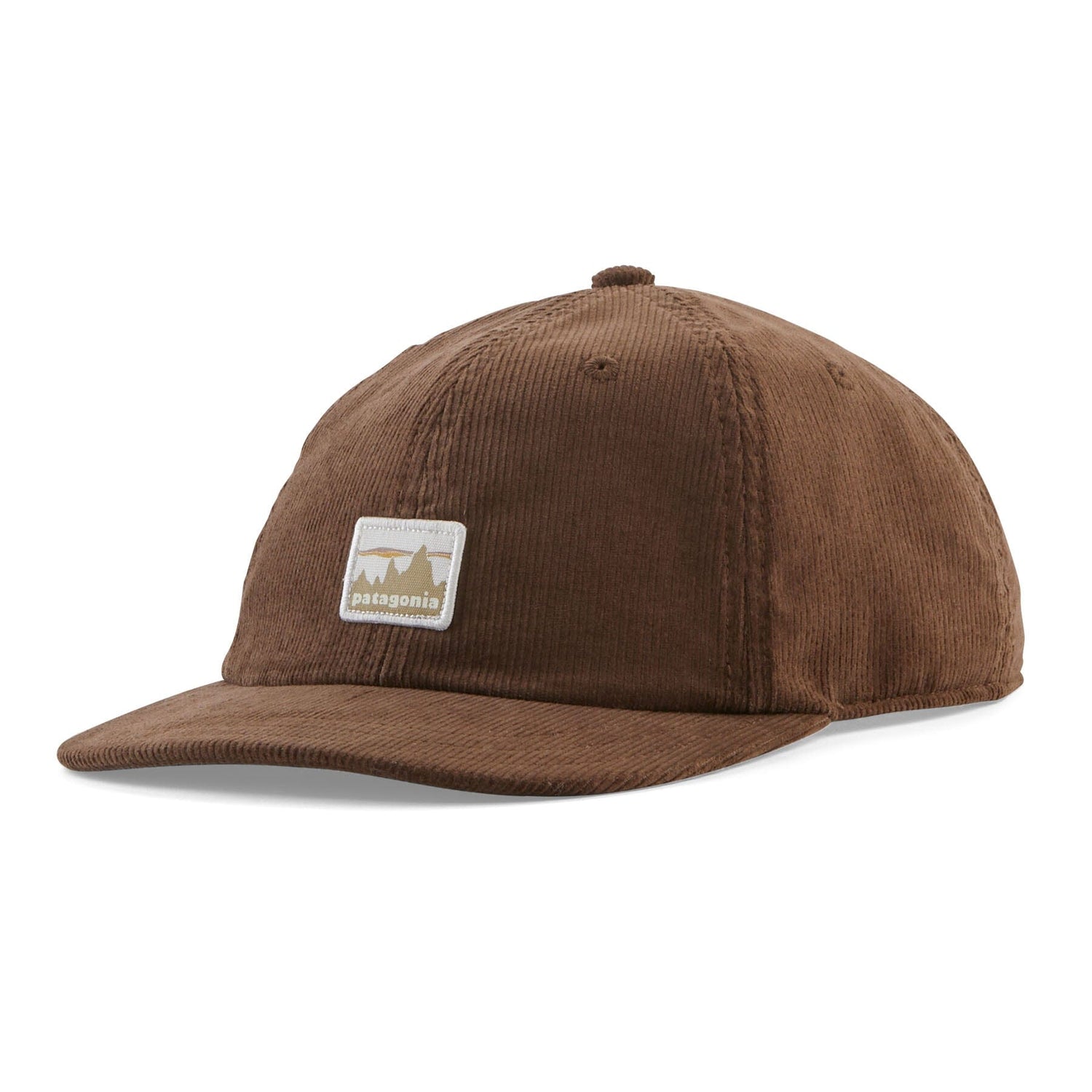 Patagonia Corduroy Cap - Organic Cotton '73 Skyline: Topsoil Brown Headwear