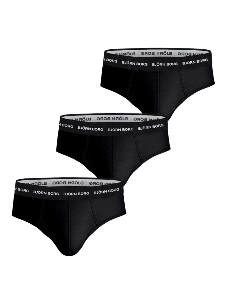 Bomullsbyxor i stretch 3-pack