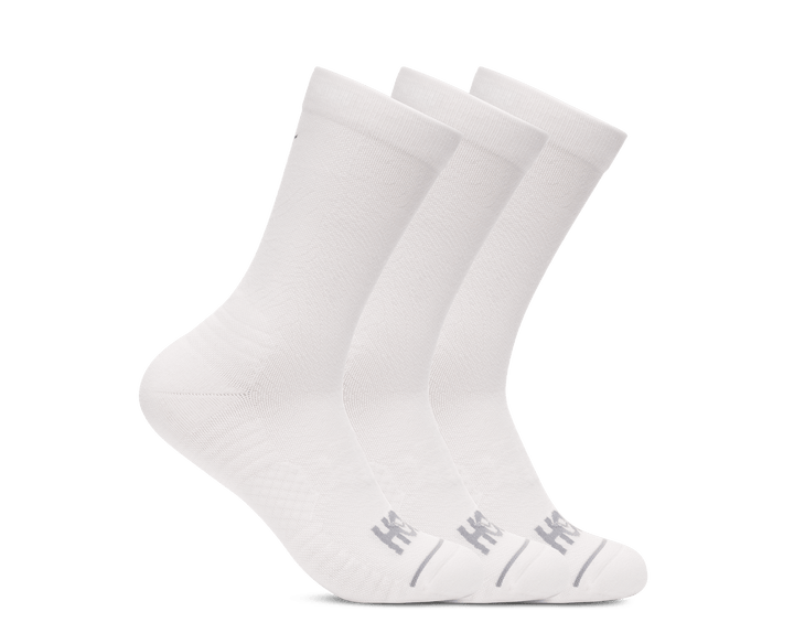 Crew Run Sock 3-pack Socks HOKA White S (34-38)