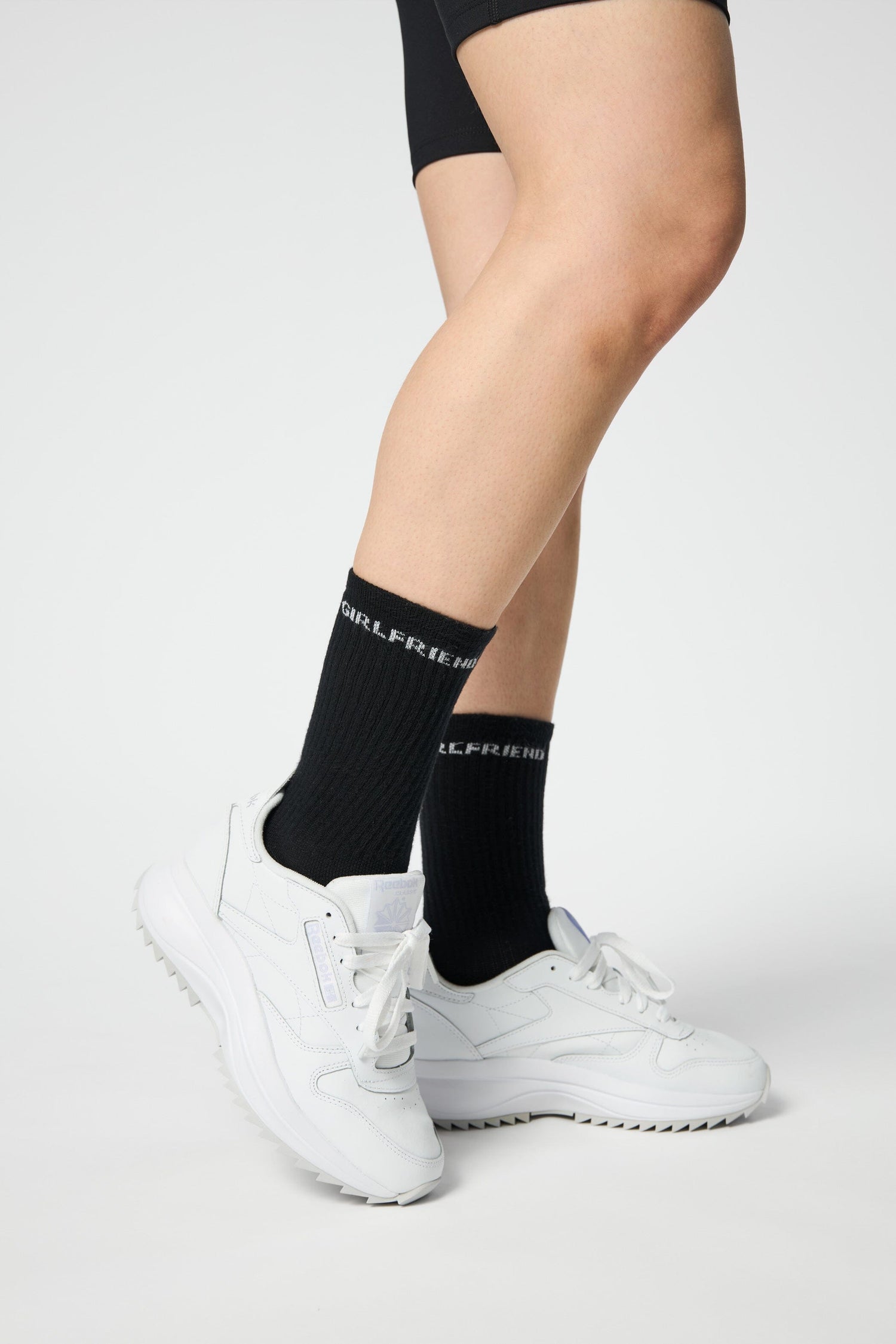 Girlfriend Collective Crew Sock 3 pack Black One size Socks