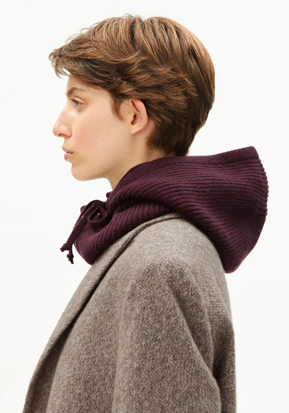 Deaata Wool Hood Headwear Armedangels 