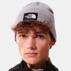 The North Face Dock Worker Recycled Beanie - Recycled polyester Light Grey Heather Headwear
