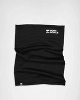 Double Up Neckwarmer - Merino Wool Scarf Mons Royale Black