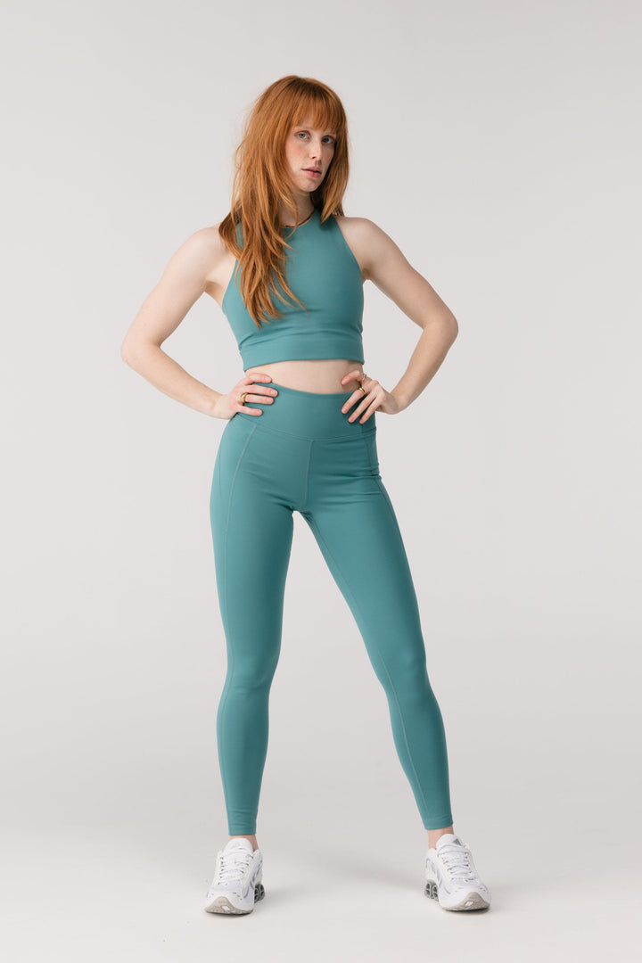 Dylan Crop Tank Bra - Made from Recycled Plastic Bottles Underwear Girlfriend Collective 