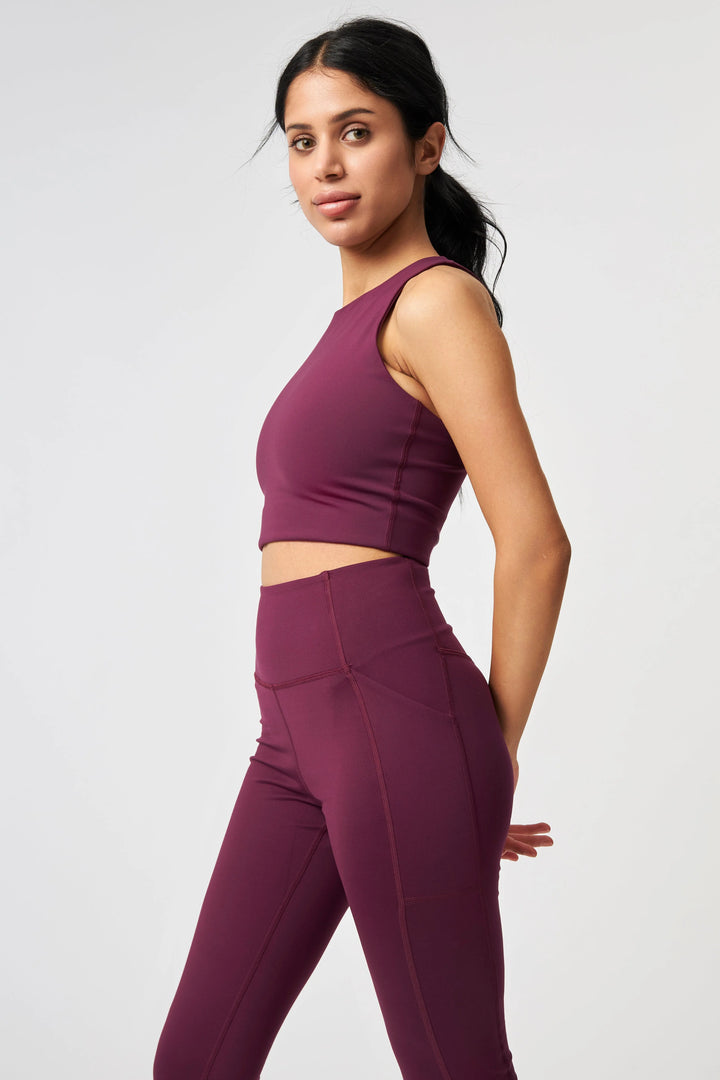 Dylan Crop Tank Bra - Made from Recycled Plastic Bottles Underwear Girlfriend Collective