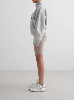 Aimn - Varsity Sweat Half Zip - Weekendbee - sustainable sportswear